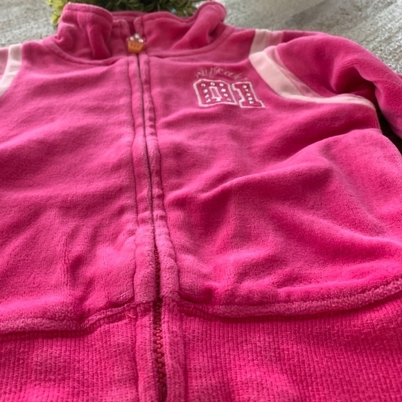 Gymboree Cupcake Velour Sweatsuit with Embroidery - Picture 4 of 16